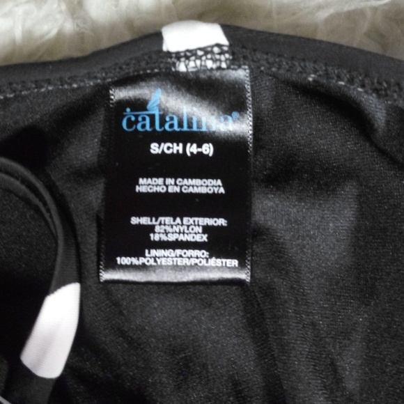 Catalina Polka Dot One Piece Swimsuit Size S - Picture 8 of 10